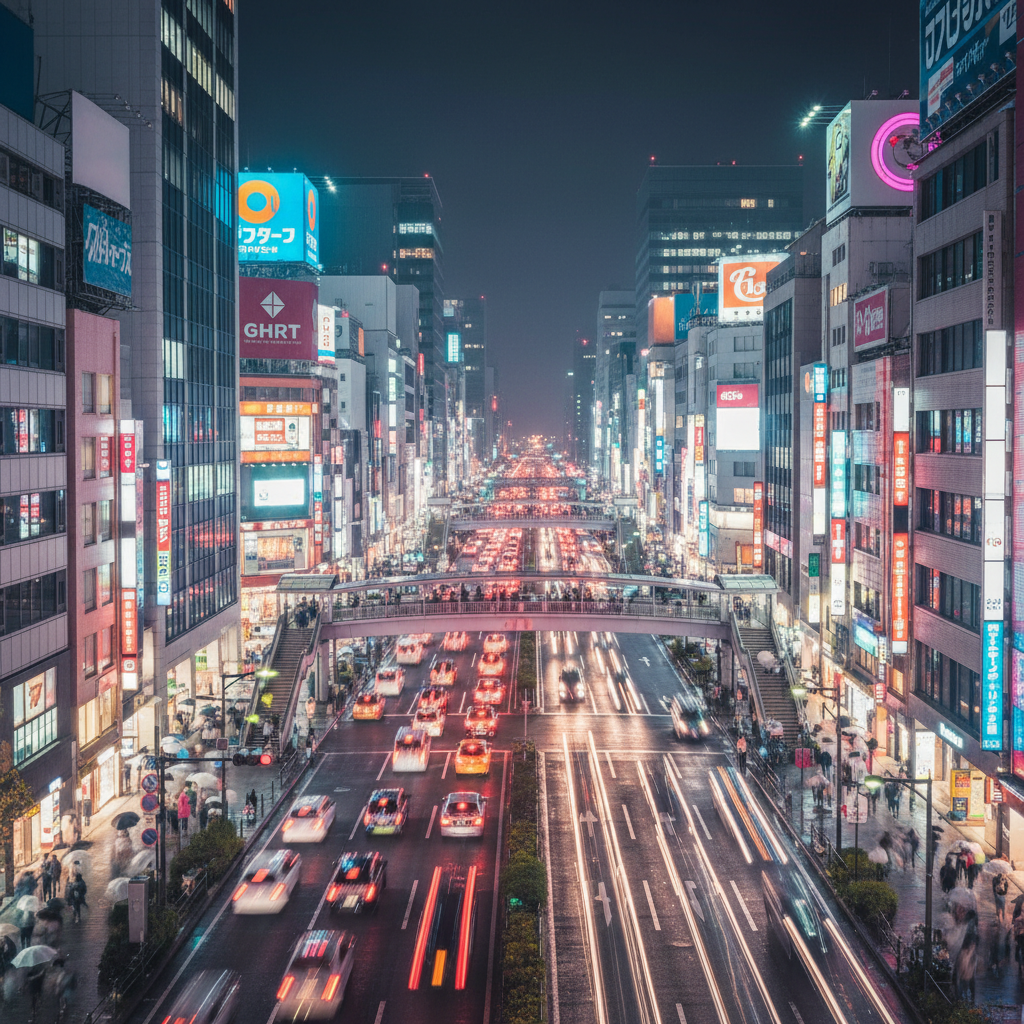 天神夜景